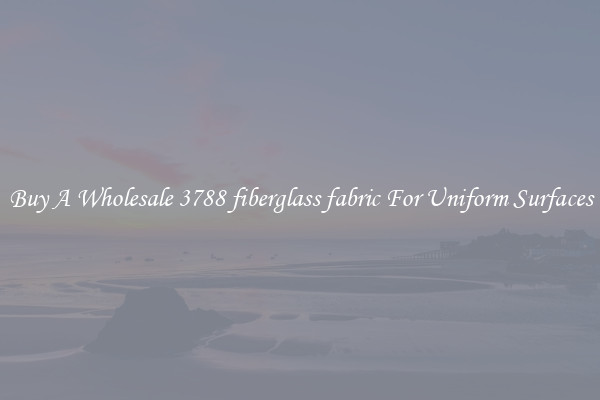 Buy A Wholesale 3788 fiberglass fabric For Uniform Surfaces
