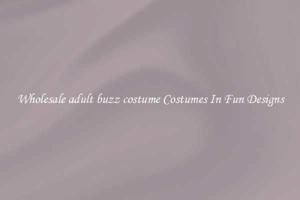 Wholesale adult buzz costume Costumes In Fun Designs