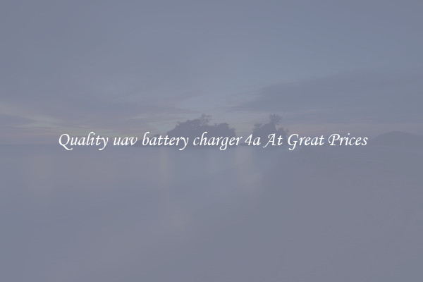 Quality uav battery charger 4a At Great Prices