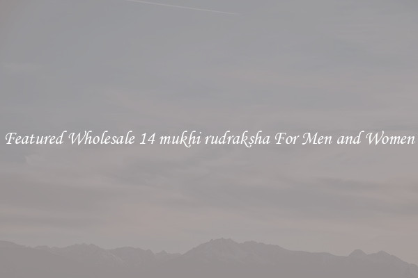 Featured Wholesale 14 mukhi rudraksha For Men and Women
